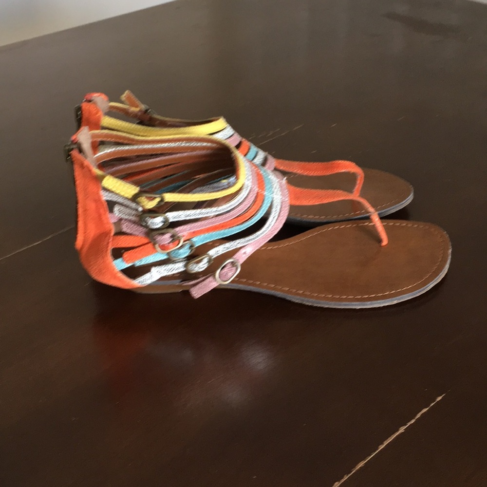Candies gladiator sandals 9.5
